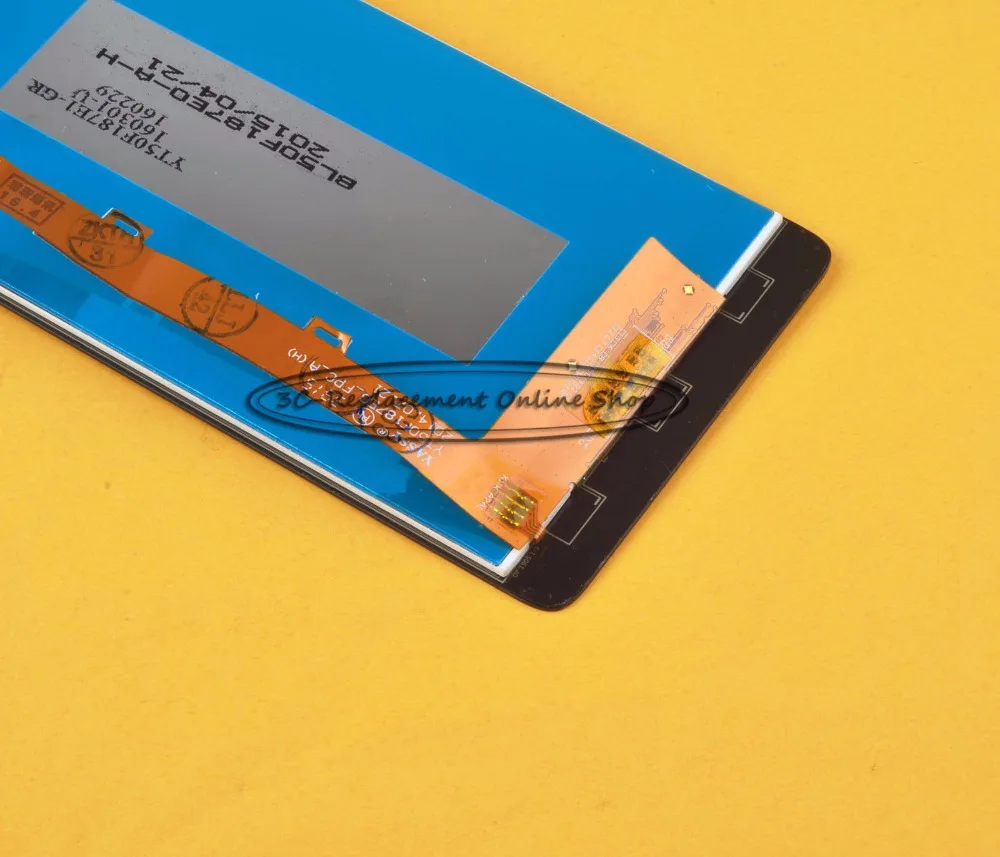 Черный ЖК-дисплей + TP Для lenovo a6010 / plus с сенсорным экраном дигитайзер Замена