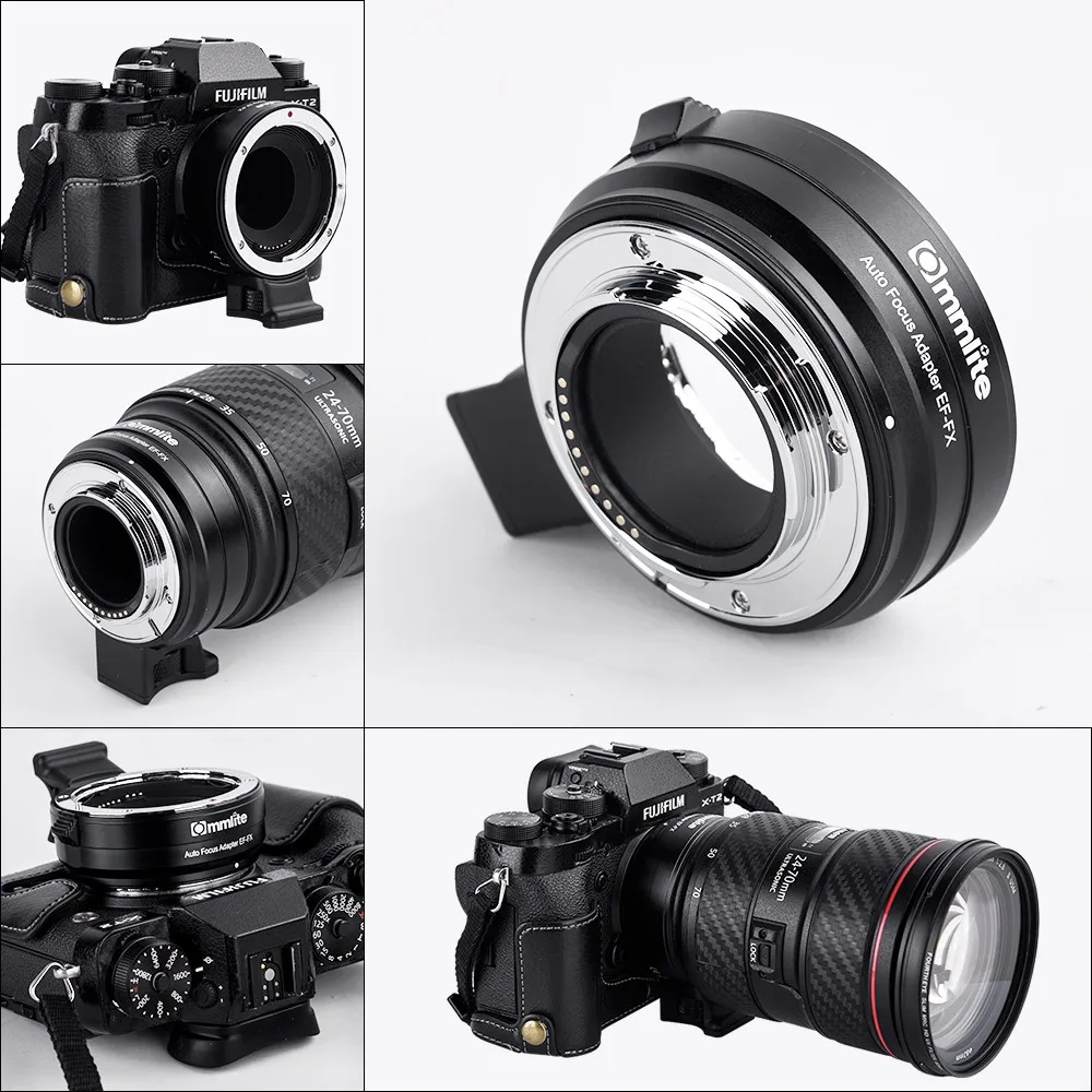 Commlite CM-EF-FX Electronic AF Lens Mount Adapter from для Canon EF/EF-S to Fujifilm FX-Mount Camera | Электроника