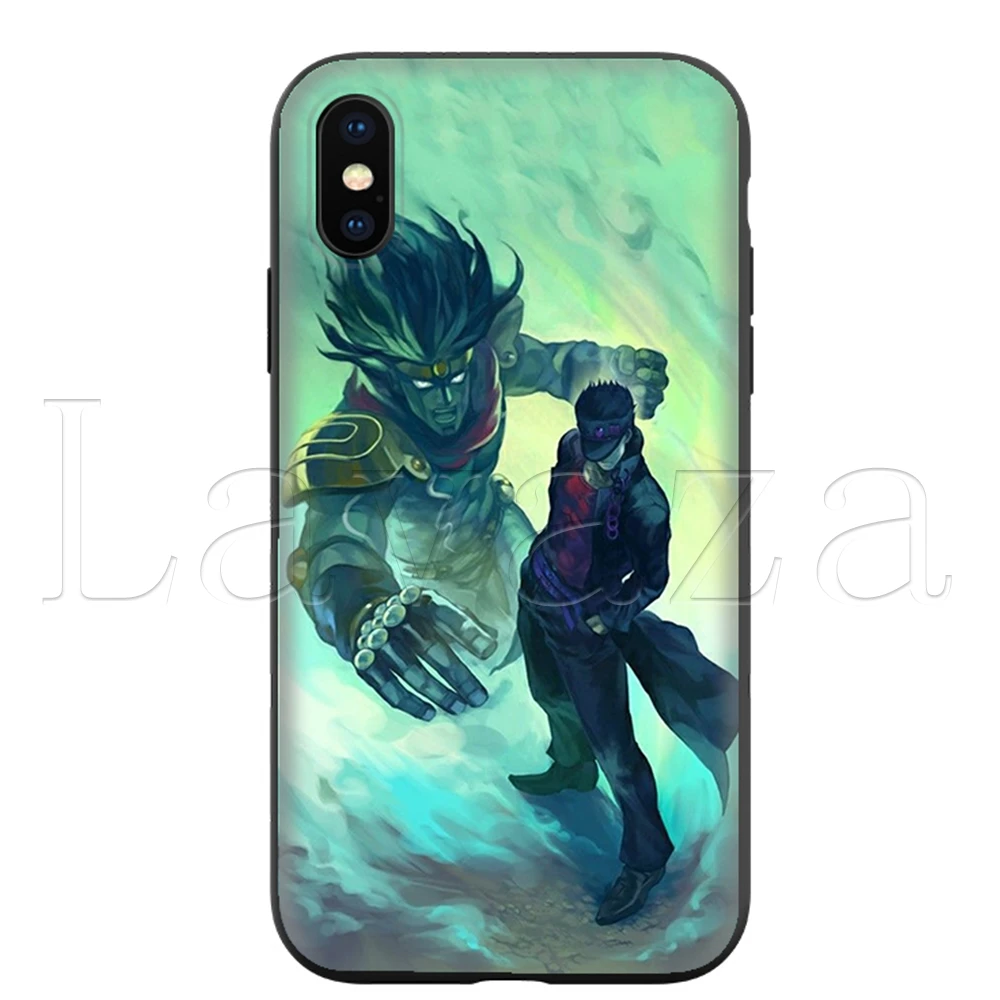 9 Lavaza JoJo Необычные Приключения силиконовый мягкий чехол для iPhone 11 Pro XS Max XR X 8 7 6 6S Plus 5 5S SE - Цвет: 9