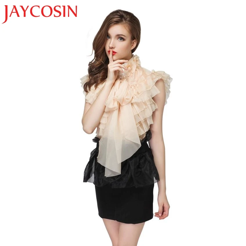 JAYCOSIN 2018 Woman Sexy Perspective Chiffon Shirt dropshipped July 19 |