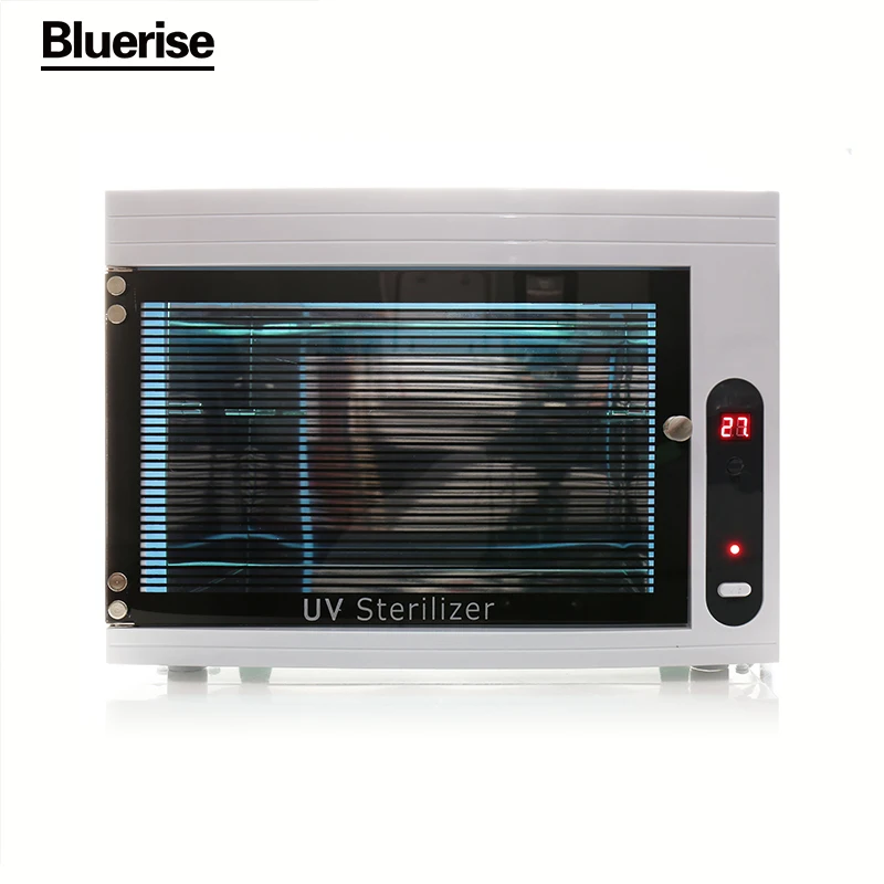 

BLUERISE 2 PCS 6W UV Sterilizer Lamp Tube 200-275nm For Professional Nail Sterilizer Nail Art Equipment Replacement Lamp 9002