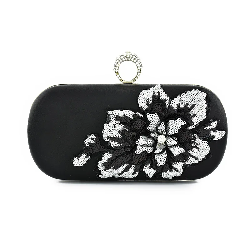 Сумка женская кружевная с цветочной вышивкой S0086 | Багаж и сумки