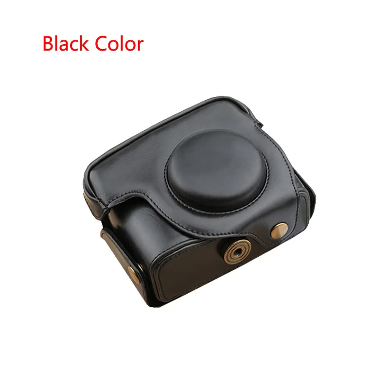 Кожаный чехол для камеры Canon сумка Powershot G15 G16 DSLR плечевой ремень|case for canon|shoulder