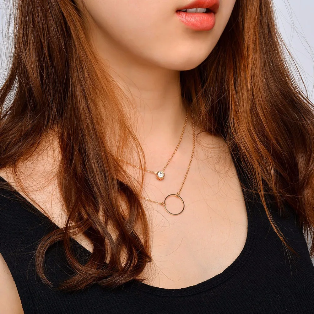 Лидер продаж 1 шт. Модное Новое поступление женская простая сплав горный хрусталь