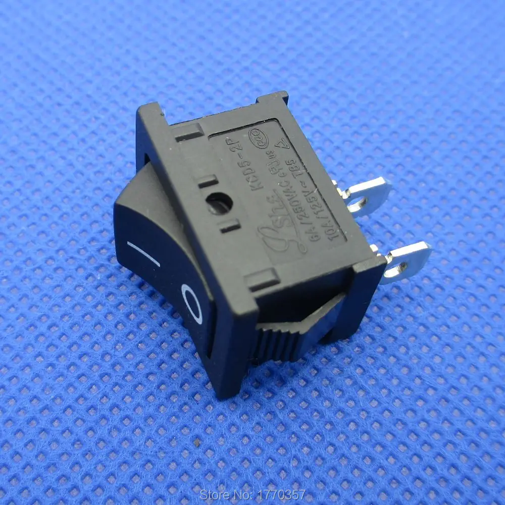 5pcs/lot 2 pins ON/OFF I/O 21*15mm in Mini Boat Rocker Switch 6A 250VAC 10A 125VAC brand new high quality black white | Обустройство