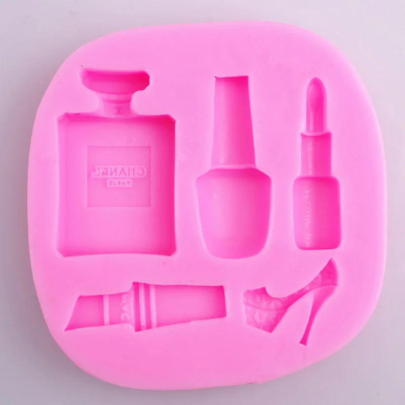 Hot Item Useful Silicone Makeup Lipstick Cake Decorating Mould Sugarcraft Chocolate Baking Mold | Дом и сад