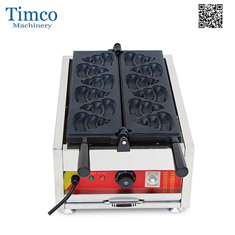 Вафельница TIMCO 6 шт. электрическая машина для выпечки|waffle maker|waffle bakerwaffle machine |