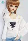 Аксессуары для кукол BJD, Одежда для куклы 13 BJD, модная рубашка бойфренда, жилет, джинсы
