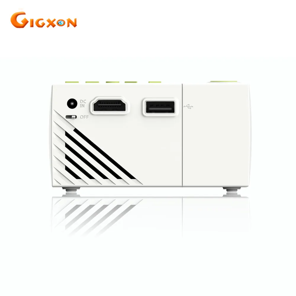 Gigxon-G19 + YG310 фильм проектор Full 1080 P 400-600 люмен для изучения карманный | Электроника