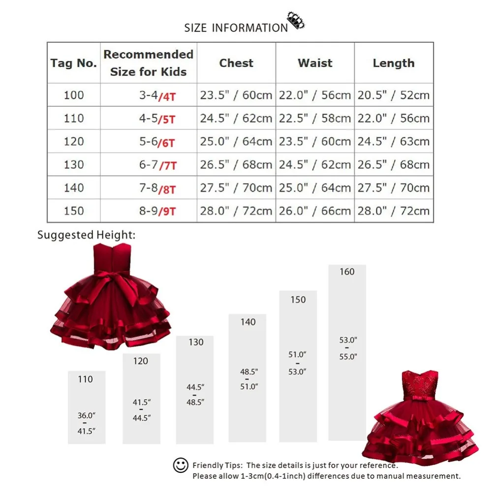 Fashion Flower Girls Wedding Bridesmaid Dresses for Kids Sleeveless Tulle Ball Gown Dress Birthday Princess Party | Детская одежда и