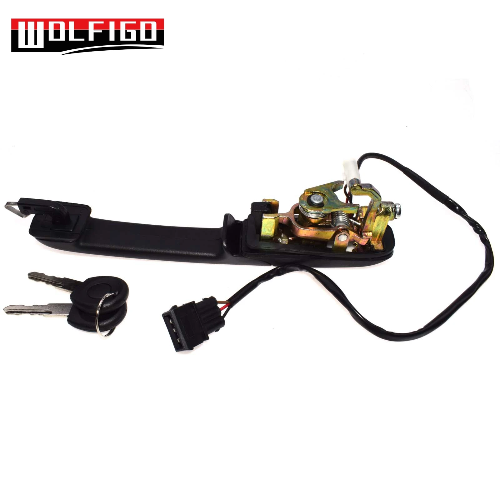 WOLFIGO 1 шт. ручка для наружной двери передний и задний водителя VW Sedan Passat 3A0837207C 3A0837208C