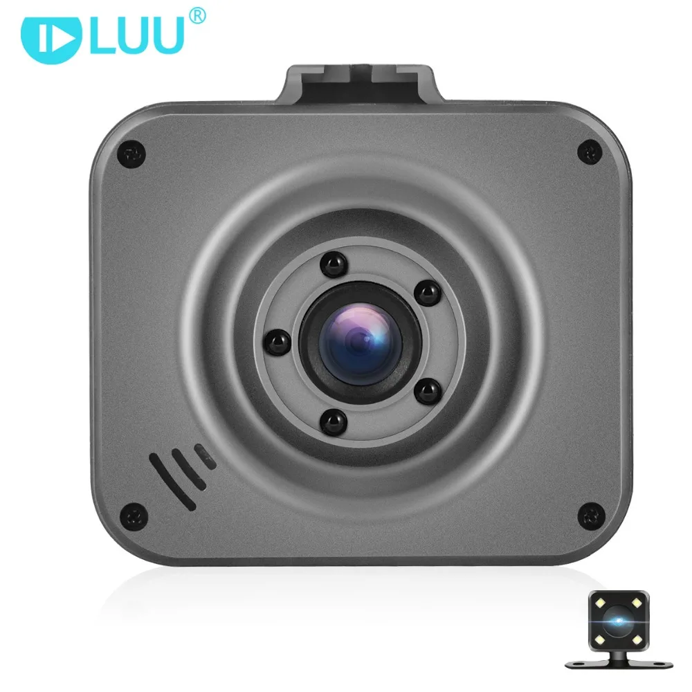 LUU Автомобильный видеорегистраторы автомобильные HD 720 P Скрытая 2 0 "Ночное