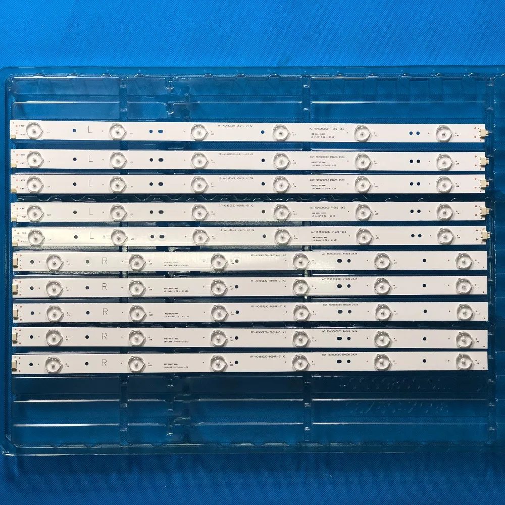 10 шт. 49 дюймовая Светодиодная лента для подсветки телевизора LB C490F14 E1 L LED49C1000N