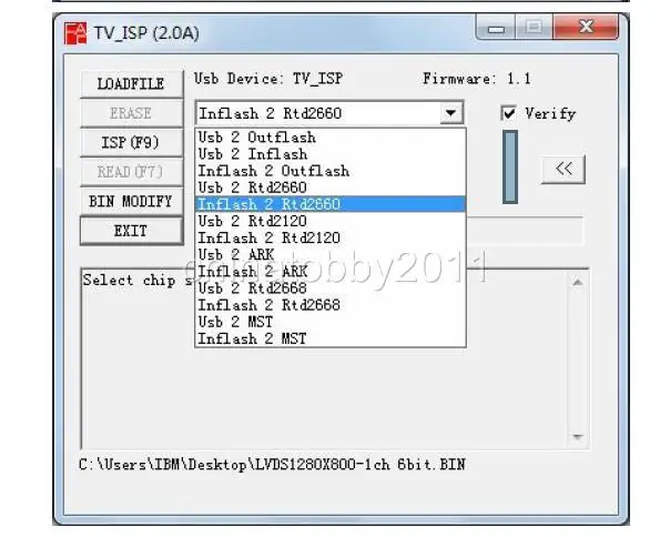 Программатор(Загрузка прошивки/инструмент обновления прошивки) с usb-портом для lcd drvier RTD2660 RTD2662 RTD2668 MSTAR 703 705 ASK