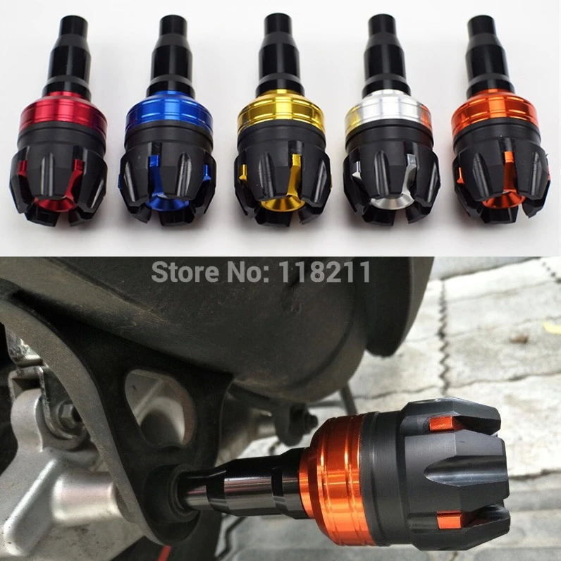 

Frame Slider Motorcycle Crash Pad Protector Anticaida Protezioni For Kawasaki Yamaha Suzuki Moto Frame Sliders