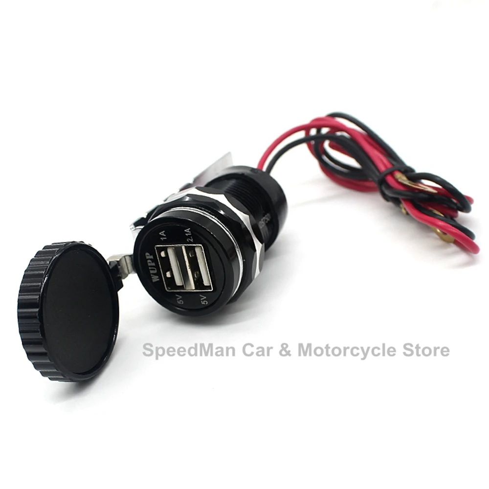 Универсальный автомобиль мотоцикл USB Зарядное устройство CS 325A1 Мощность адаптер