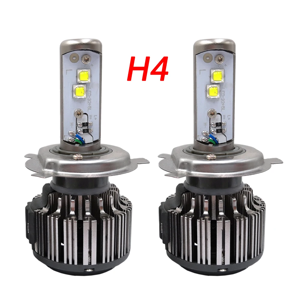 V16 Turbo led 40w 80w 45w 4500lm рабосветильник 3600lm H4 hi/lo H1 H3 H7 H10 H11 H13 9005 9006 9007 все в одном