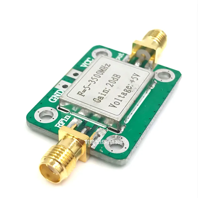 LNA 5MHZ 3500MHz RF широкополосный малошумный усилитель мощности усиление: 20 дБ для FM HF VHF