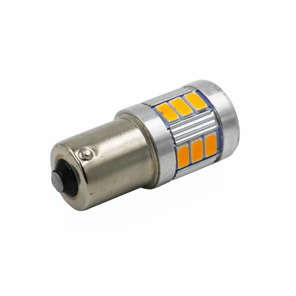 Светильник лампа YSY 100X BA15S BAU15S P21W PY21W 1156 5630 18SMD Canbus без ошибок фонарь заднего хода