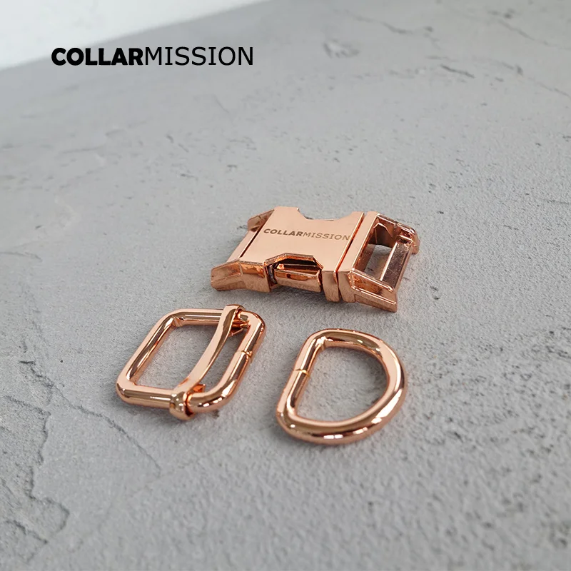 

50sets/lot (metal buckle+adjust buckle+D ring/set) diy dog collar 20mm engraved buckle laser engraving service customize LOGO