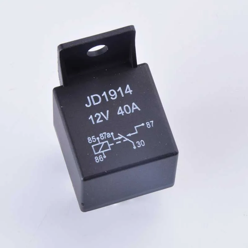 5 компл. JD1914 автоматическое реле с разъемом автомобильное реле 12 В 40A 5pin 1NO 1NC реле