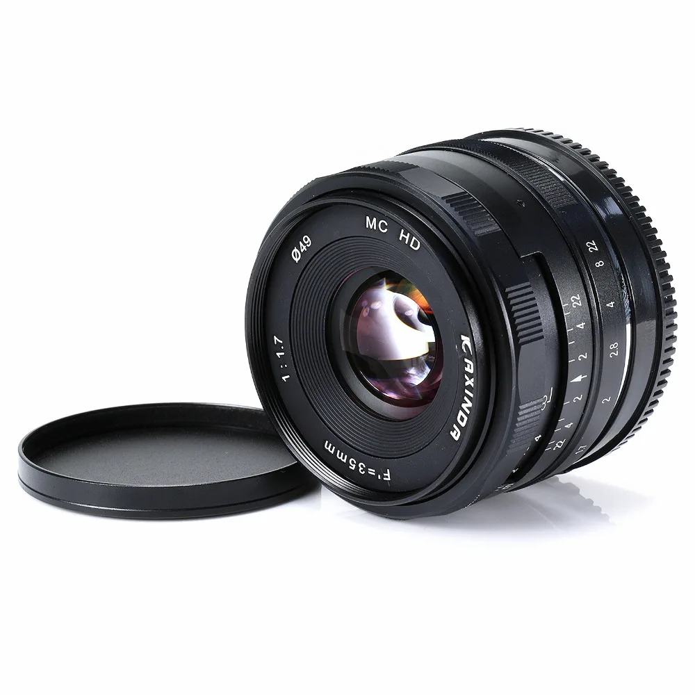 Большая диафрагма 35 мм F1.7 ручной объектив для Sony NEX3N NEX5T NEX6 NEX7 NEX F3 a3000 a5000 a5100 a6000