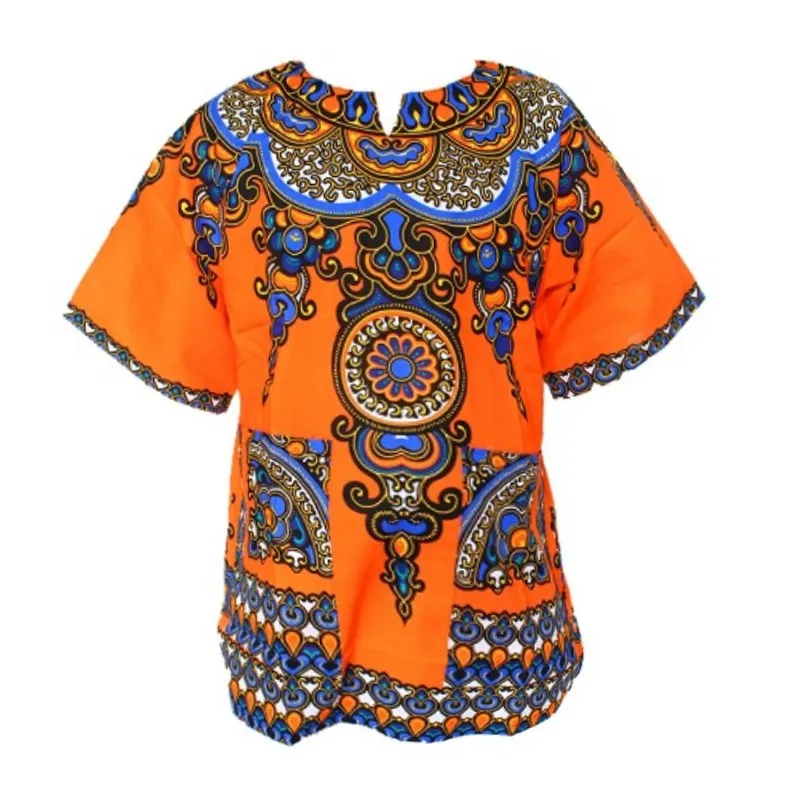 Mr Hunkle Топ Dashiki рубашка для женщин в винтажном стиле футболка с традиционным