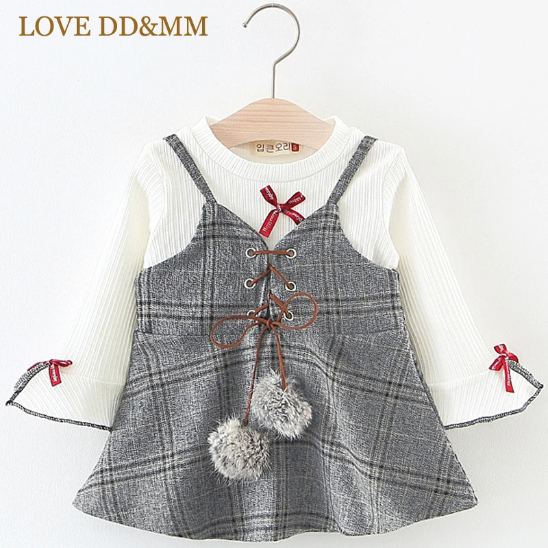 Комплекты для девочек LOVE DD & MM Весенняя новая детская мода 2020 белая рубашка +