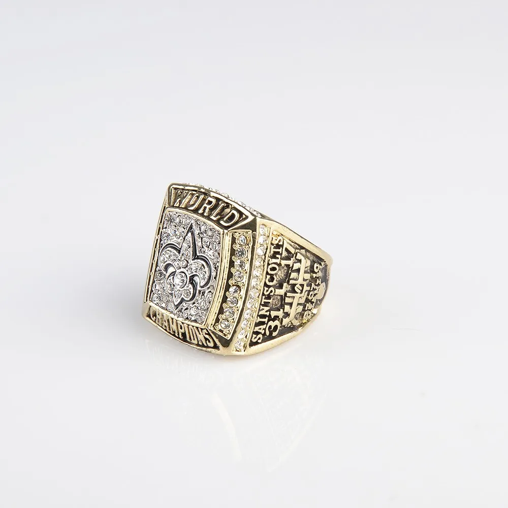 2009 New Orleans Saints Super Bowl World Championship Ring US SIZE 8 9 10 11 12 13 14 | Украшения и аксессуары