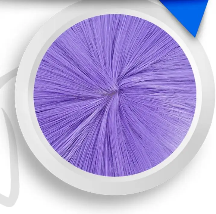 

Gintama Cosplay Purple Hairwear Gakupo Purple Long Straight Synthetic Hair for Adult Japanese Anime Role Play