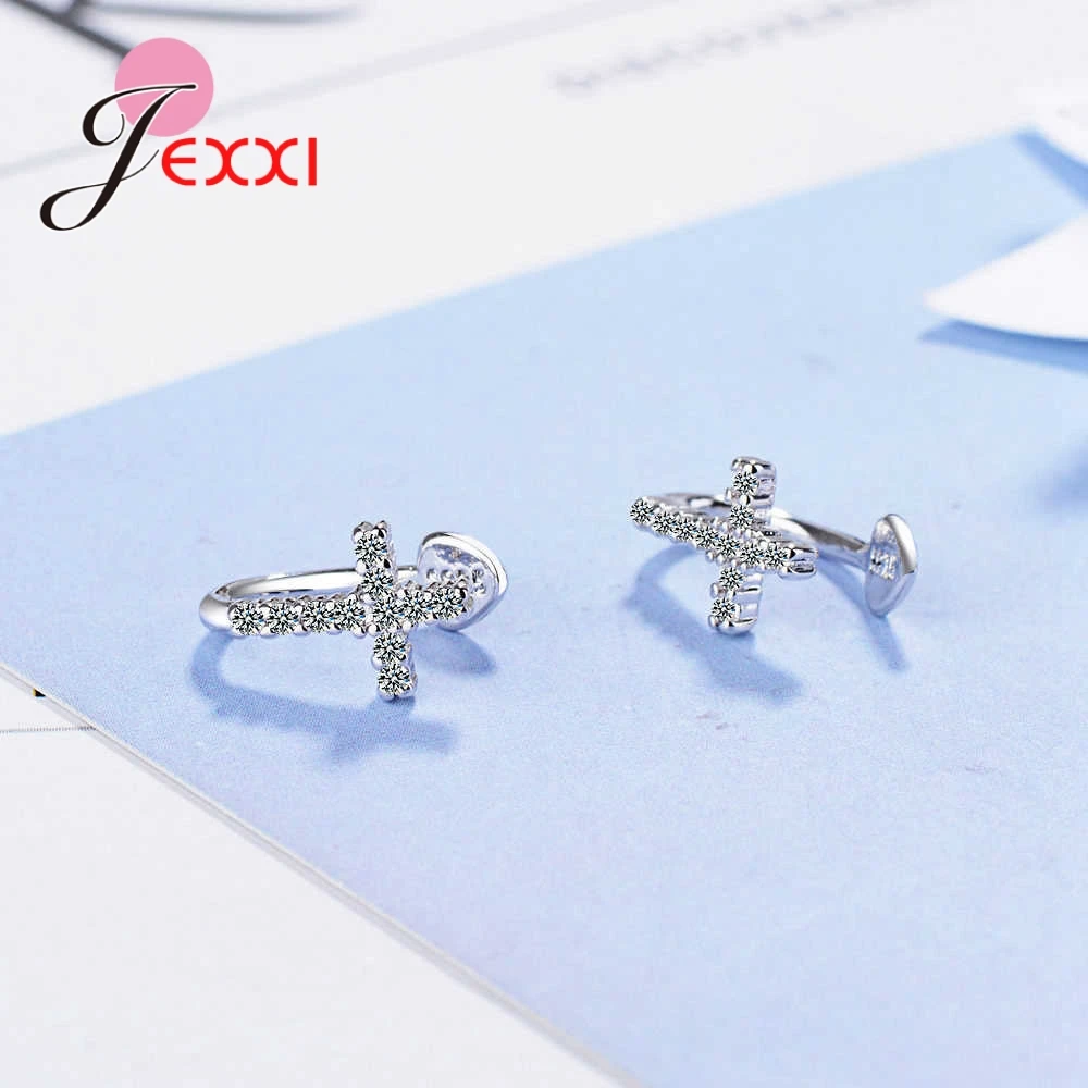 Модные новые модные дизайнерские серьги-кресты индивидуальный благородный