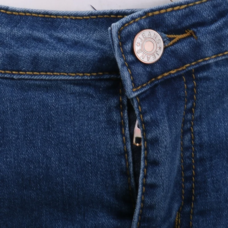 Women Pencil Stretch Casual Denim Skinny Jeans Pants High Waist Trousers Europe and America | Женская одежда