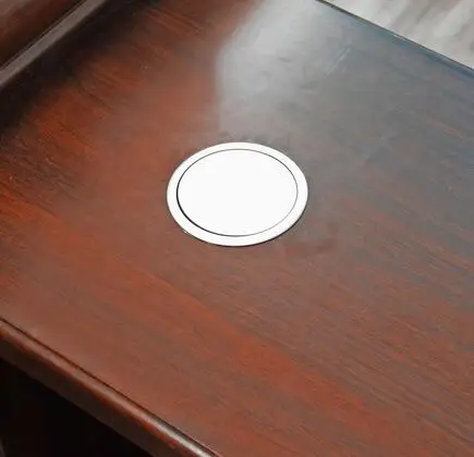 США Стандартный вытягивающий всплывающее гнездо питания настольный Безопасный