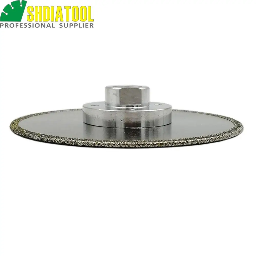 SHDIATOOL 2 шт. 5 &quot/125 мм односторонний алмазный отрезной диск с электролитическим