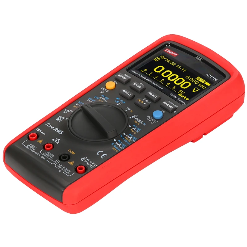 UNI-T UT171C/UT171B/UT171A промышленный истинный RMS цифровой мультиметр; USB/Bluetooth связь/LoZ(ACV)/NCV/Удержание данных/Макс/мин