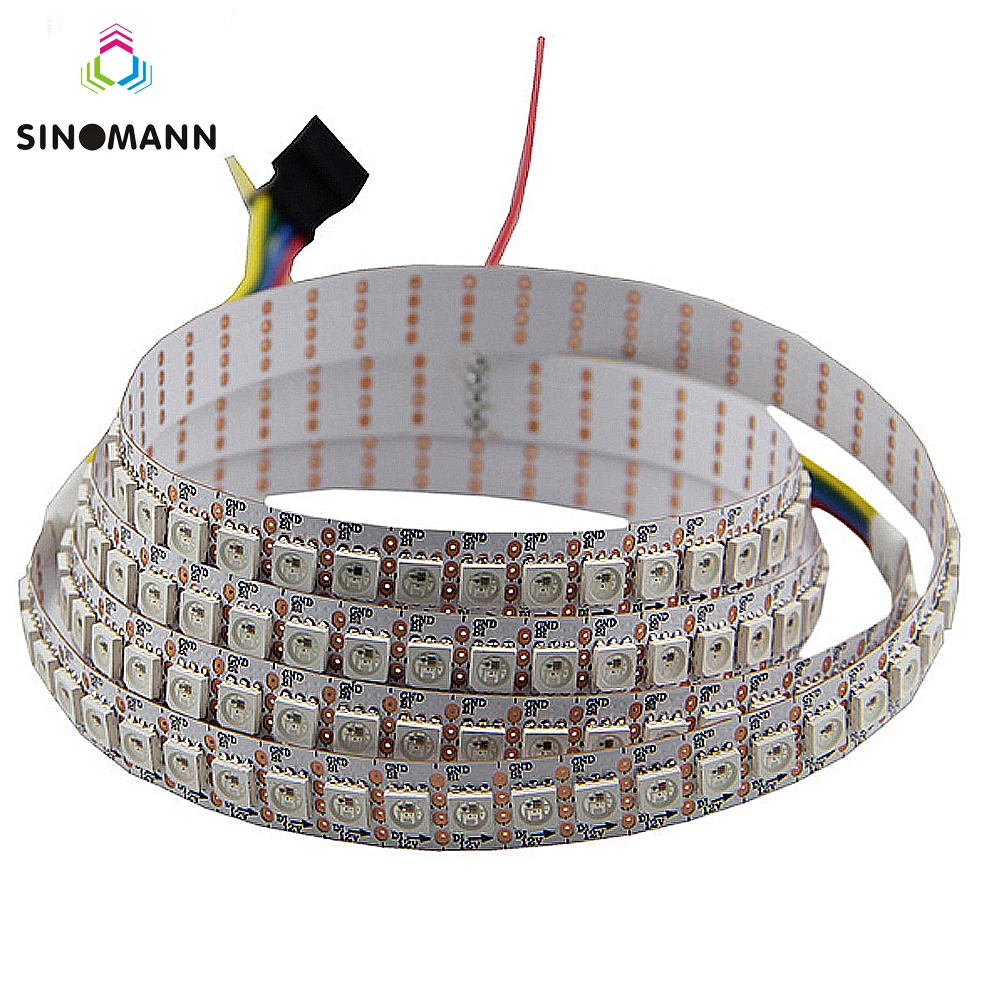 Пиксельная светодиодная RGB ленсветильник WS2815 (WS2812B/WS2813) индивидуальное