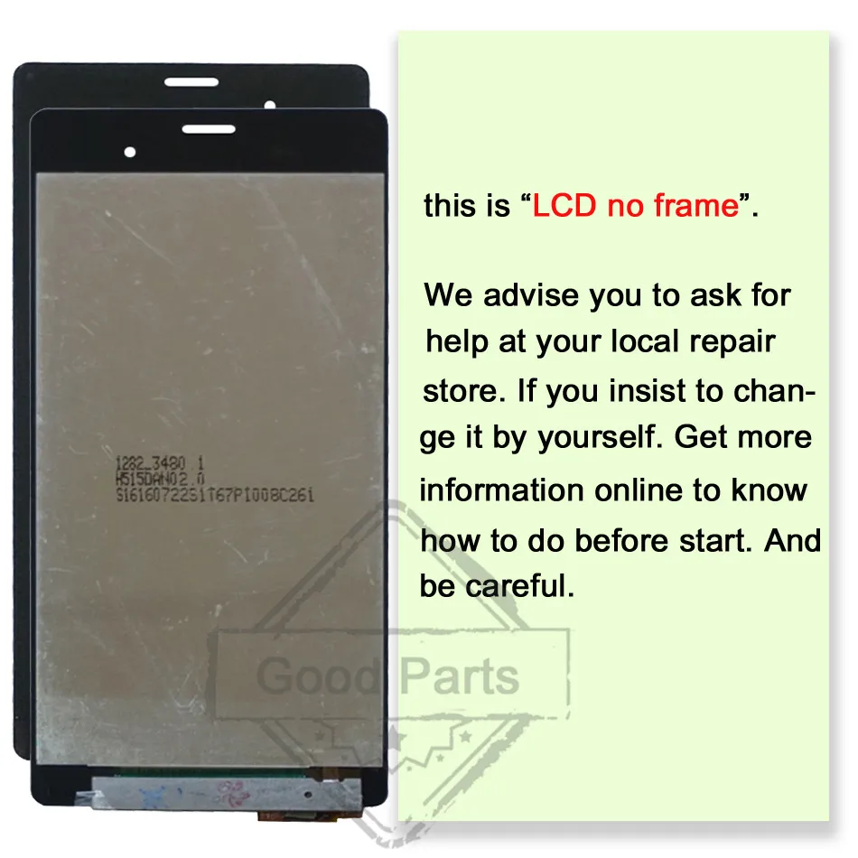 5 2 &quotL55t LCD для SONY Xperia Z3 дисплей сенсорный экран с рамкой двойной D6633 D6603