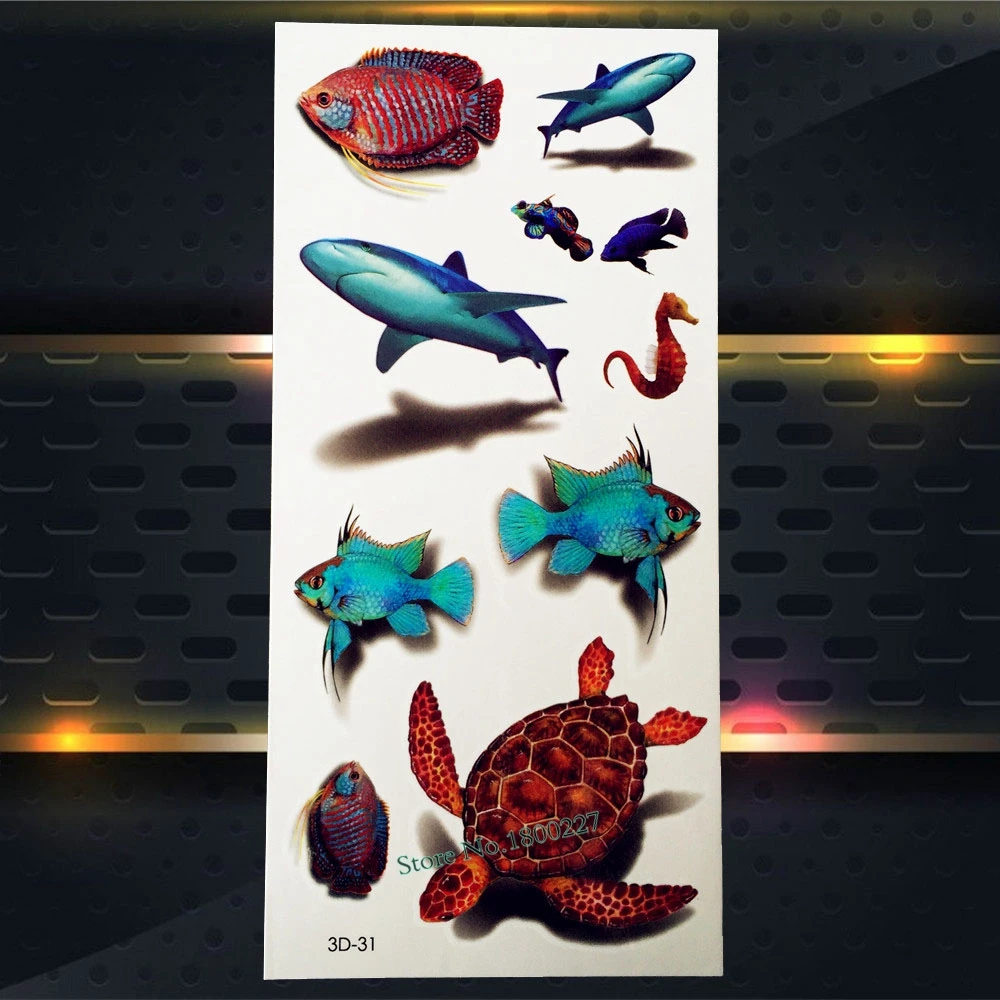 1 шт. детские рождественские подарки временная татуировка мужской боди-арт