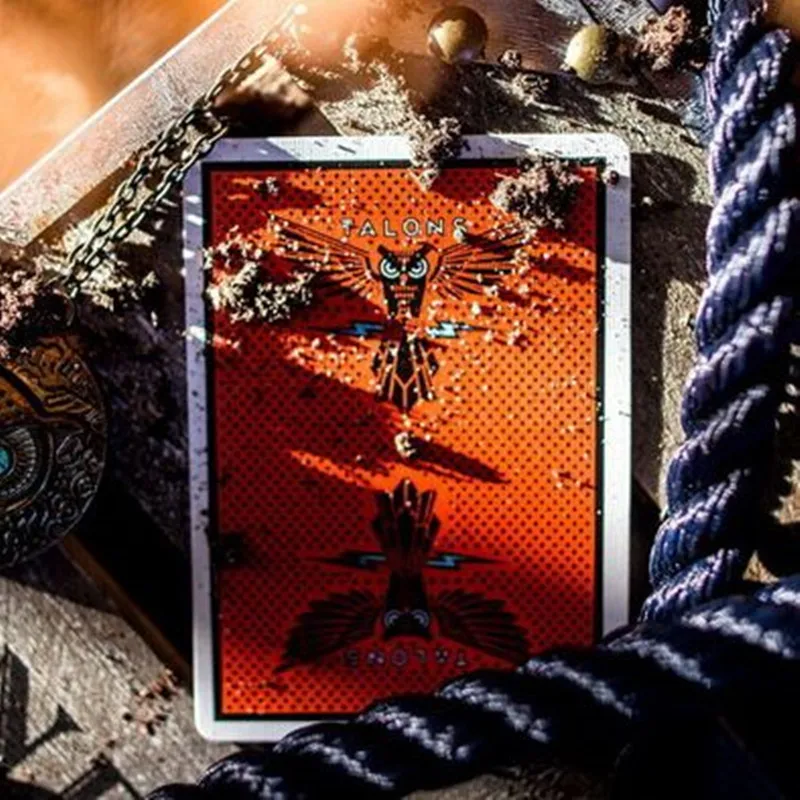 1 шт. Игральные карты на когтях Ellusionist Альянс Апельсиновая Сова покер новая