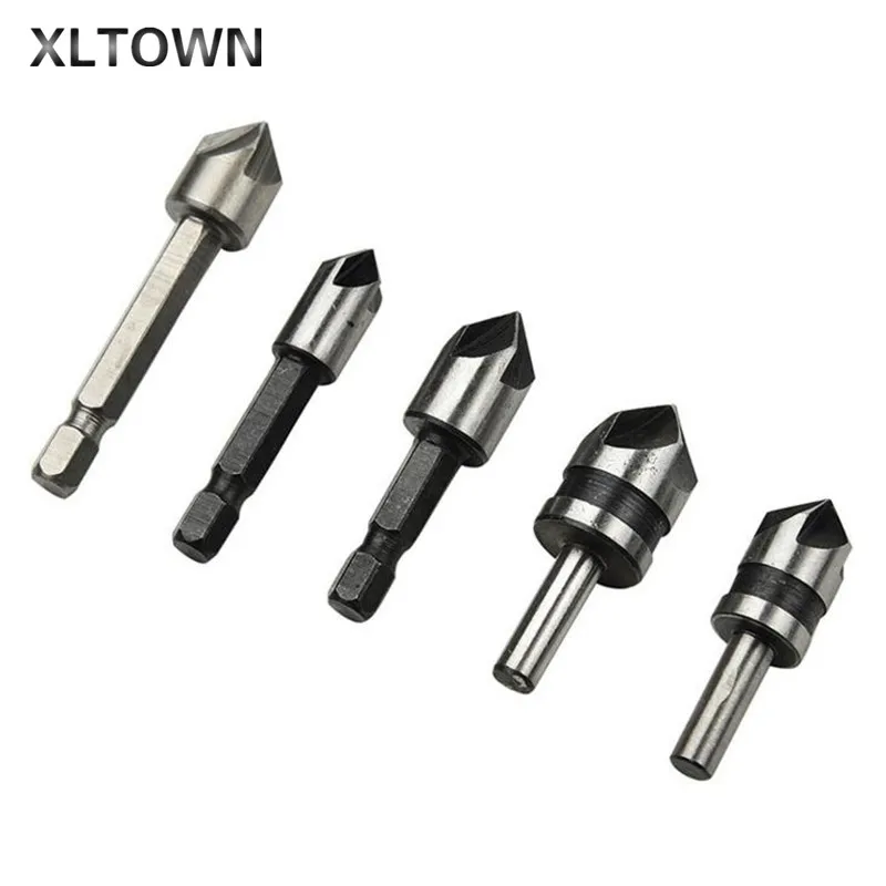 Xltown 5 шт. 82 градусов пять профилирование кромок деревообрабатывающий отверстие