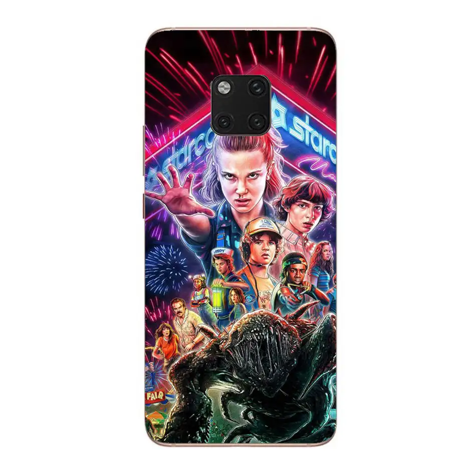 Stranger Thing Сезон 3 Мягкий ТПУ силиконовый чехол для телефона huawei Mate10 Mate20Lite Pro P8Lite P9 P10 P20 P30Lite