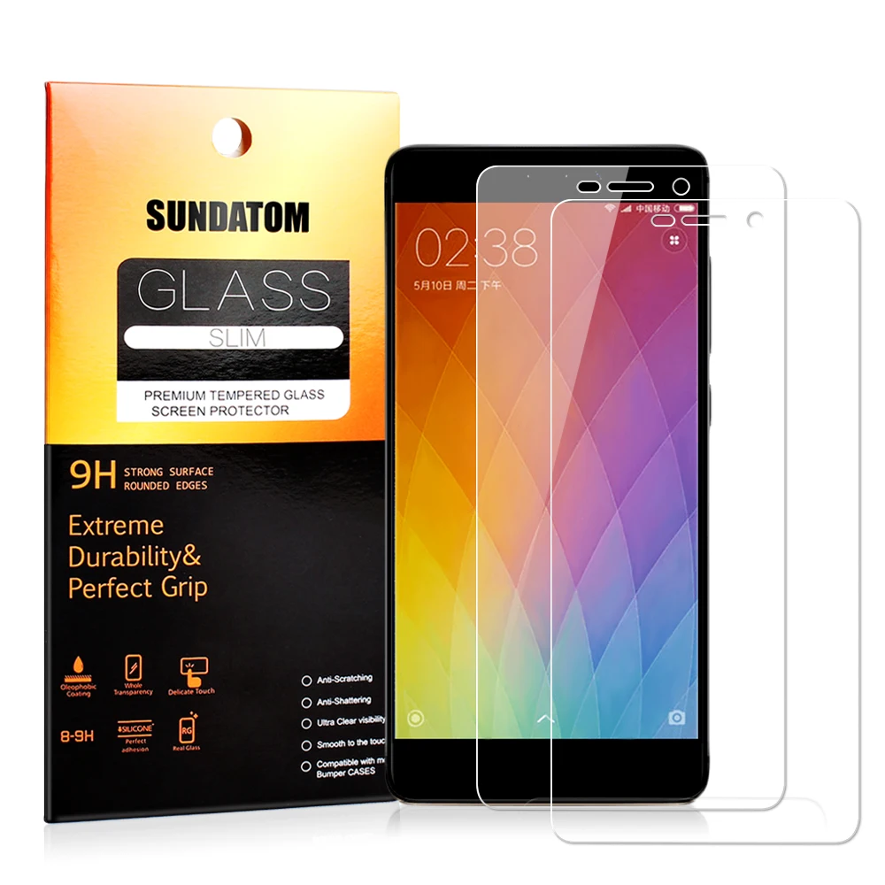 SUNDATOM закаленное стекло экран протектор для Xiaomi Mi 4i Mi4i 4c против царапин