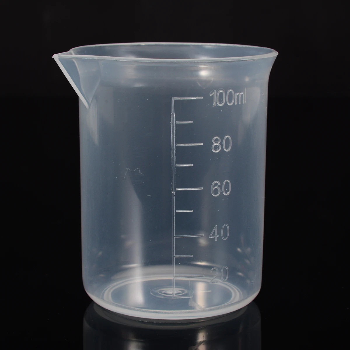 

1pc 100ml Plastic Measuring Jug Rice Precise Water Measure Cup Graduated Surface Reusable Kitchen Lab Tool