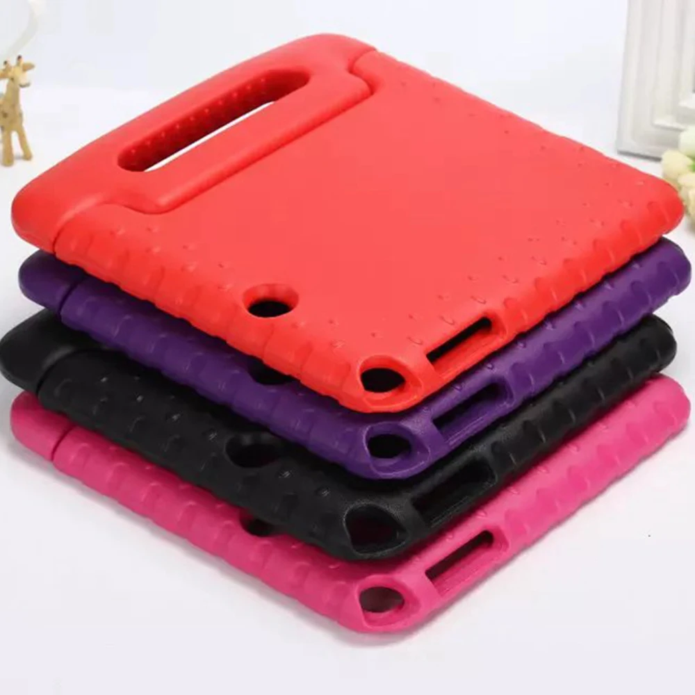 

EVA Portable Handle Stand Kids Safe Foam Shockproof Cover For Samsung Galaxy Tab A 9.7 T550 T555 Full Body Protection Case