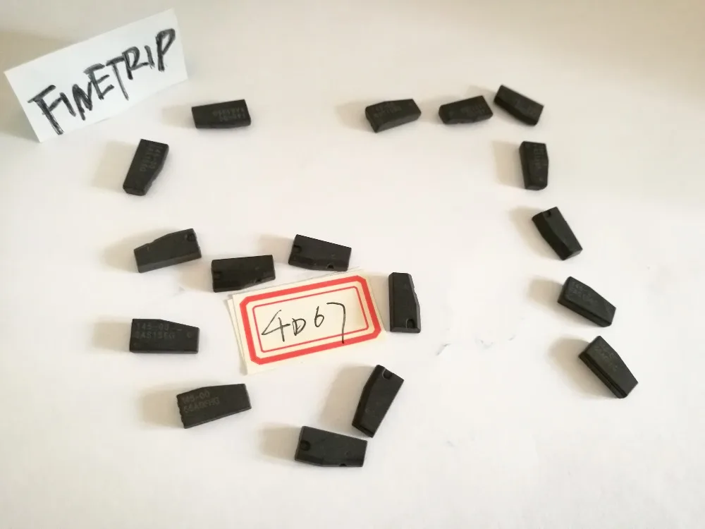FINETRIP 10 шт. высокое качество 4d67 чип Автомобильный Транспондер ID: 4D (67) Pg: 32 для Toyota