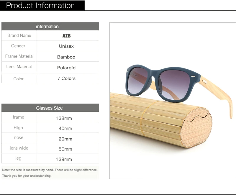 AZB бамбука ноги солнцезащитные очки для женщин Gafas Матовый Ретро UV400 зеркальные очки Брендовые дизайнерские очки солнцезащитные очки anteojos de sol mujer