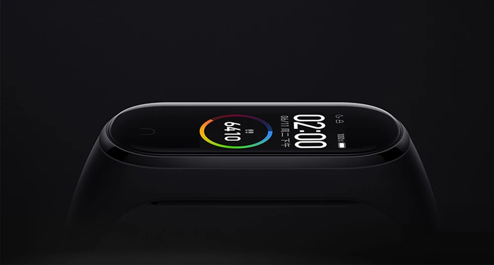 Xiaomi Mi Band 4 Smart AI фитнес-трекер для измерения сердечного ритма 135 мАч Bluetooth 5,0 50 м водонепроницаемый сенсорный цветной экран музыкальный браслет
