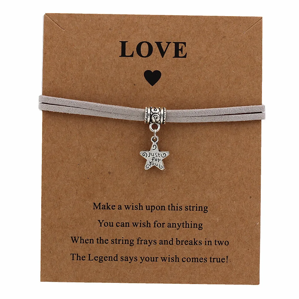 Новый Модный кулон в виде морской звезды простой крутой летний браслет Пляжная