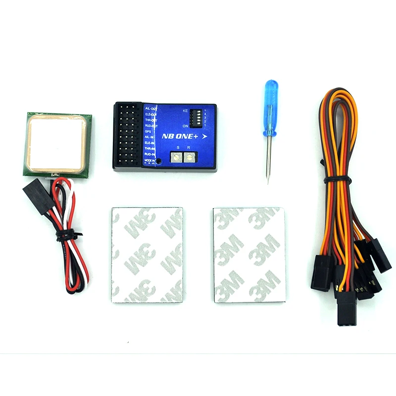 Фото Контроллер полета NB One + 32 бит встроенный 6-осевой гироскоп с GPS для FPV RC Fixed wing Контроллер полета NB One + 32 бит встроенный 6-осевой гироскоп с GPS для FPV RC Fixed wing