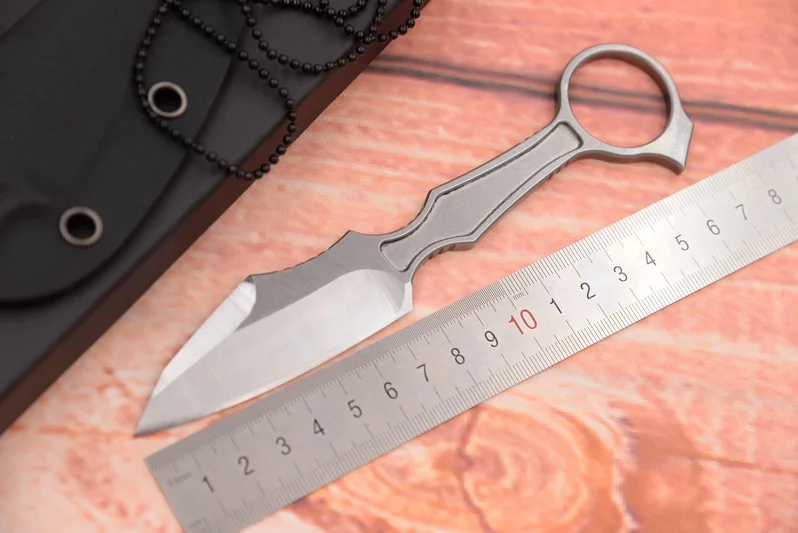 Охотничий нож JUFULE GITFO KYDEX с фиксированным клинком тактический инструмент из стали